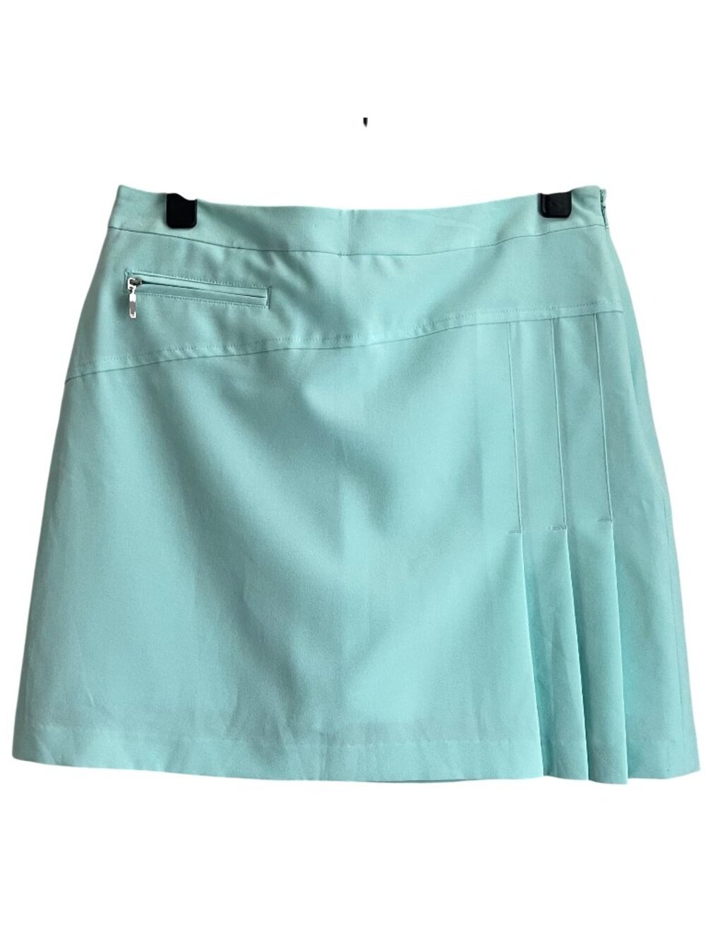 Izod Women Preppy Golf Tennis Sk0rt Size 2 Mint Green Pleated Coastal Athletic